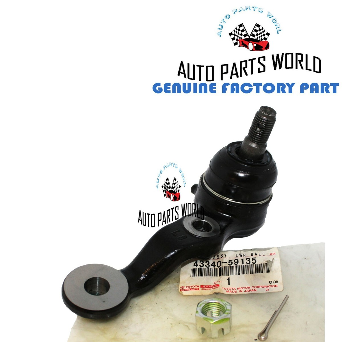 レクサス 純正 IS300 マーク2  フロントロワーボールジョイント 左 NEW GENUINE OEM LEXUS 01-05 IS300 LEFT & RIGHT FRONT LOWER BALL