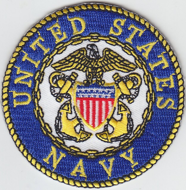 United States Navy 2 Anchors LOGO 3" FULL COLOR patch US U.S. USN eBay