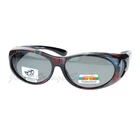 Polarized Sunglasses Fit Over Glasses for Small Glasses Oval Frame