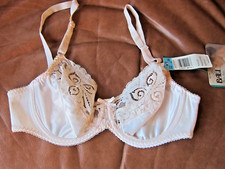 VTG Deadstock Bali Pink Satin  Lace Underwire Bra Pretty Bali Collection 36B