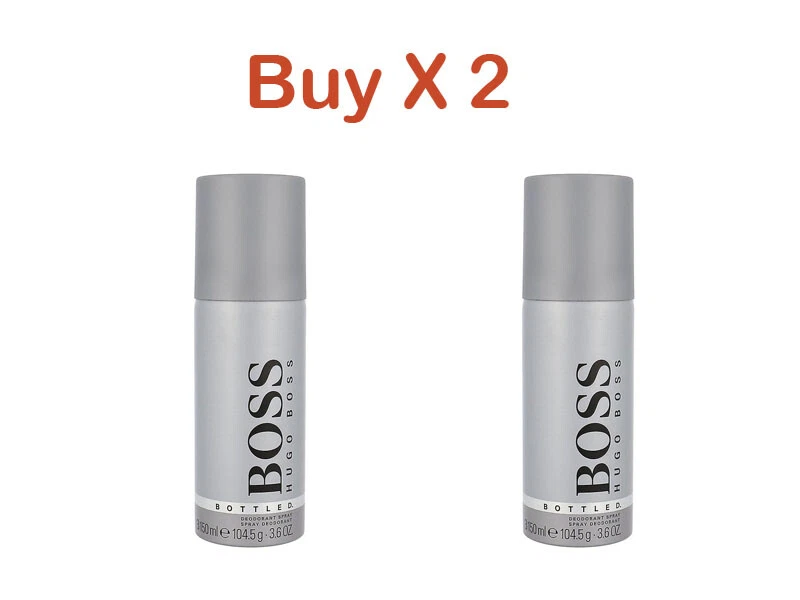 Boss bottled 2024 deodorant spray 150ml
