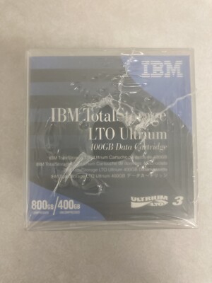 IBM TOTAL STORAGE LTO ULTRIUM  3.  4OO GB DATA CARTRIDGE 800GB/400GB - 5 Pack