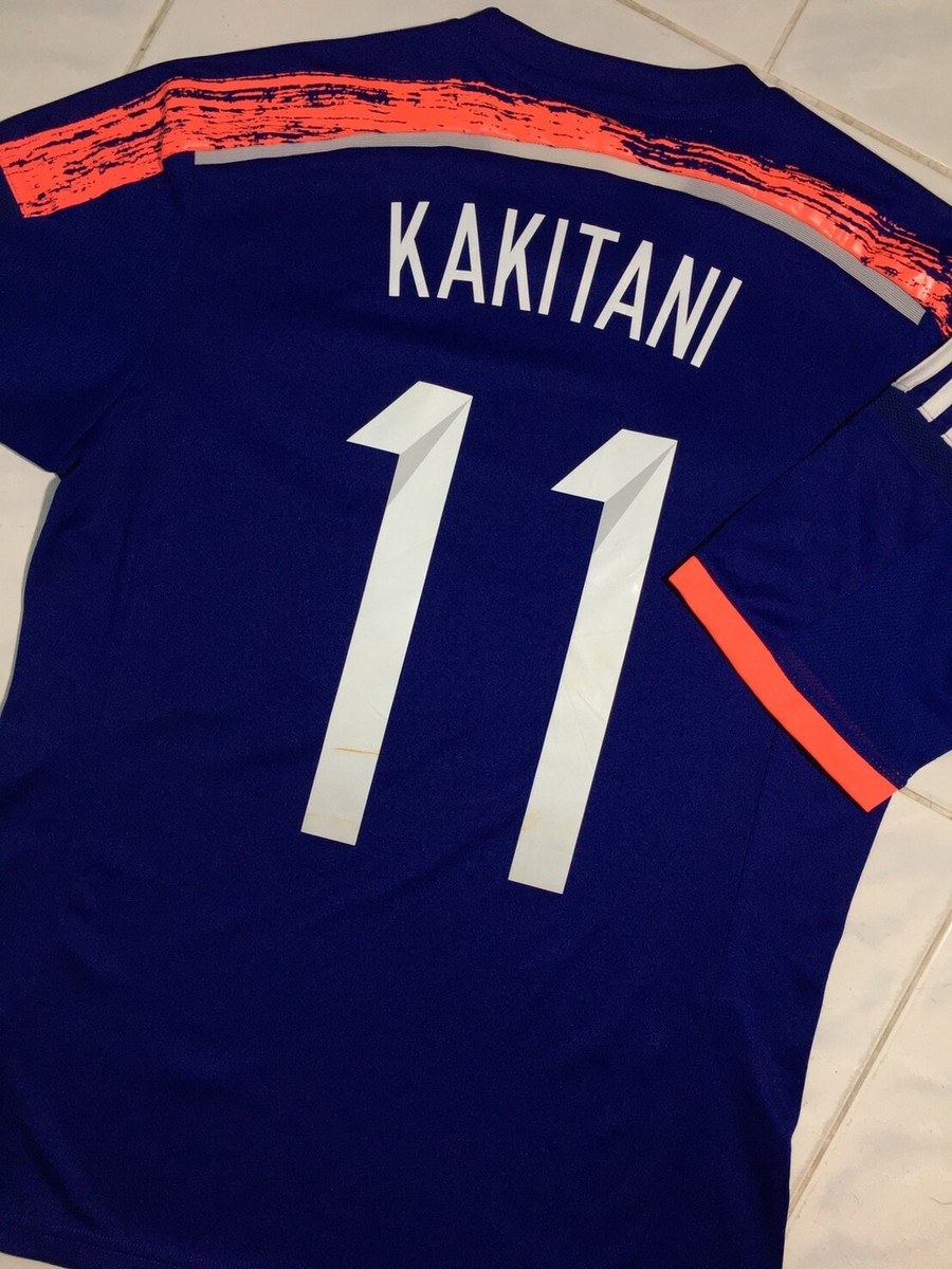 JAPAN WORLD CUP 2014 ADIDAS YOSHIRO KAKITANI FOOTBALL SHIRT