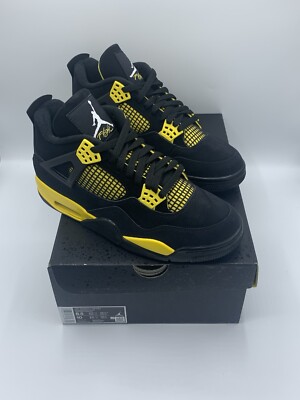 Air Jordan 4 Retro Yellow Thunder EU 42 US 8,5