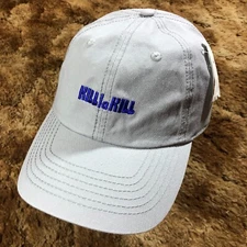 NEW Kill la Kill Anime Gray Strapback Baseball Hat Cap Embroidered Logo