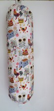 Plastic Bag Holder Chickens and Roosters Shopping Bag Dispenser