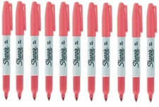 Sharpie Fine Permanent Marker Pen Limited Edition Solar Flare 12 Pack In USA