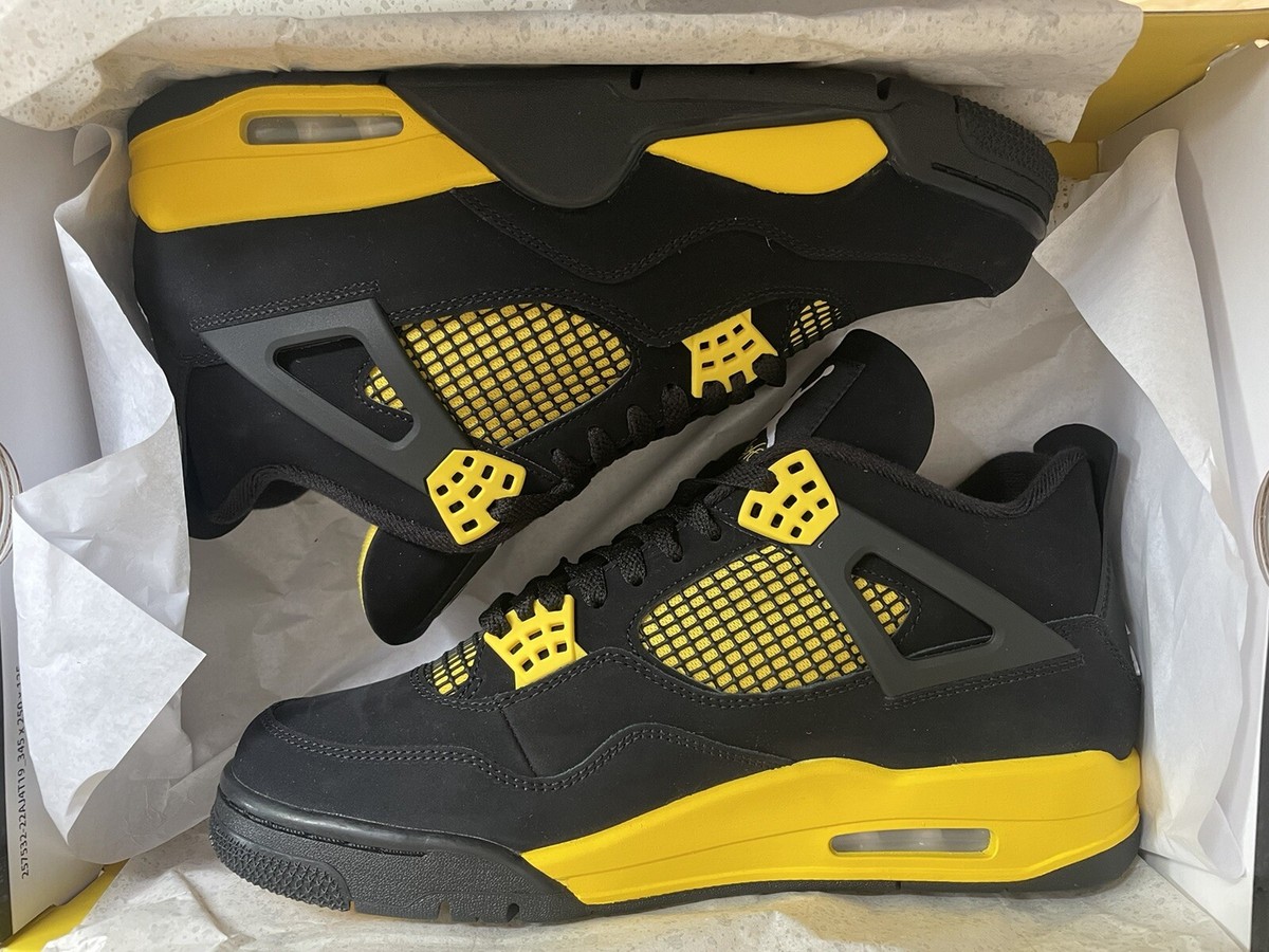 Size 10 - Jordan 4 Retro Mid Thunder | eBay Size 10 - Jordan 4 Retro Mid Thunder | eBay