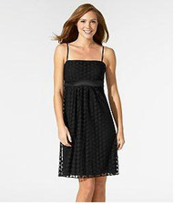 New Unger for Ann Taylor Black Cocktail Dress 12