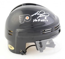 Mark Recchi Signed Philadelphia Flyers Mini Helmet Inscribed 