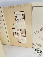 Chaparral Creek 1972 Mid Century Modern House Floor Plan Catalog Las Colinas TX