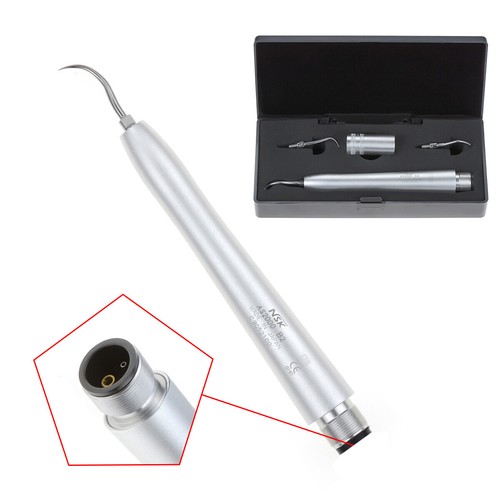 NSK Style Dental Ultrasonic Air Perio Scaler Handpiece AS-2000+3*Tips( S1 S2 S3) - Picture 5 of 36