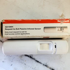 New Sealed  Honeywell Security IS310WH Request To Exit Passive Infrared Detector