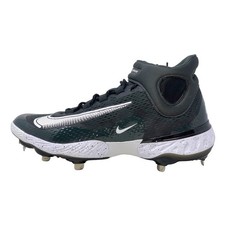 Nike Alpha Huarache Elite 4 Mid Black Baseball Cleats, Size 12 BNIB DJ6520-003