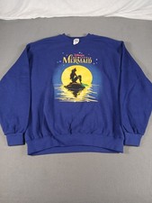NWOT Vintage Disney The Little Mermaid Ariel Sweatshirt Original 1989...