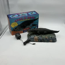VTG Croc-O-Rock Motion Sensor Activated Crocodile Sings Dances Alligator Read