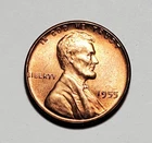 1955 P LINCOLN WHEAT PENNY UNC #P3094
