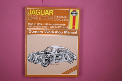 224209 Bill Harper JAGUAR MK.1 AND 2, 240 & 340 OWNER'S WORKSHOP MANUAL CLASSIC