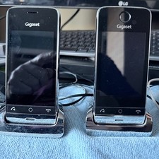 Gigaset SL910A Base Station & 2 x SL910 Cordless Premium Phone Handsets Bundle