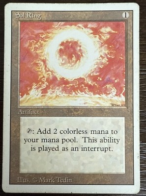 Magic the Gathering: 3rd Edition: Sol Ring: LP