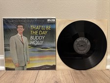 INCREDIBLE Shrink Buddy Holly LP That'll Be The Day DECCA DL 8707 VG+ INCREDIBLE Shrink Buddy Holly LP That'll Be The Day DECCA DL 8707 VG+