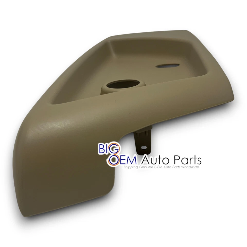 OEM new 05-07 Chevrolet Trailblazer GMC Envoy Driver Manual Tan Seat Side Cover - Image 4 of 4