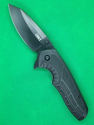CRKT Copacetic 2620 Black Pocket Knife G10 Handle Blade Liner Lock