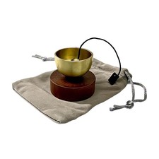 Mini-Klangschalen-Set: Einzigartige tibetische Klangschale f&uuml;r