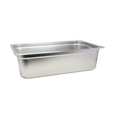 Stainless Steel Gastronorm Pan 1/1 x 15cm Container Food Storage Catering Tray
