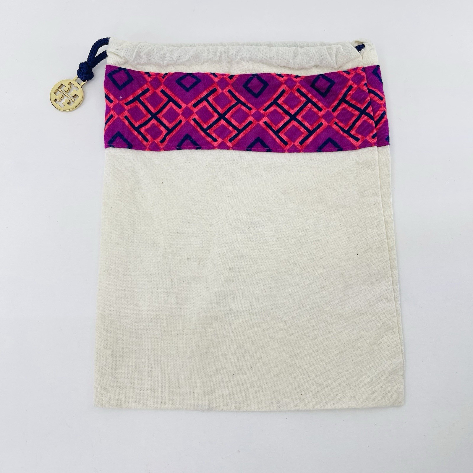 Tory Burch XSmall Drawstring Logo Pouch