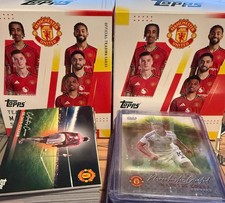 Topps Manchester United Team Set 2026 Card Selection Pick/Choose to complete set