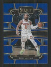 2023-24 Select Prizms Blue #7 Jalen Brunson New York Knicks 43751