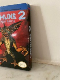 Gremlins 2: The New Batch USA (Nintendo NES, 1990) Complete In Box Tested CIB