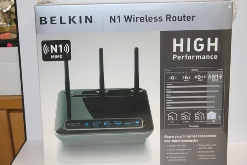 Belkin N1 MIMO High-Performance Wireless Router – New & Sealed