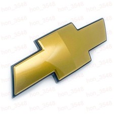 New 07 -14 Avalanche Suburban Tahoe Front Grille Bowtie Emblem Gold 22830014 Oem