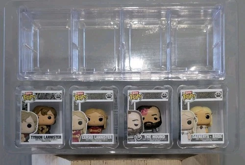 Funko Bitty POP! Game of Thrones 4-Pack Vinyl Figures Tyrion Cersei Bride Hound