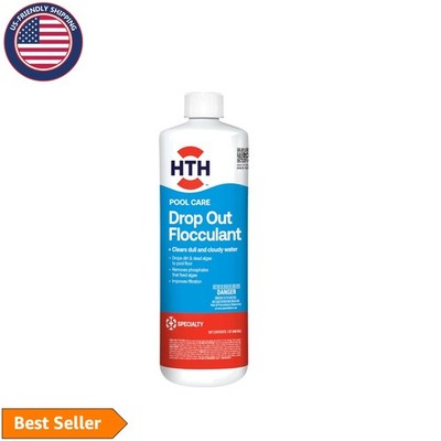 32oz Swimming Pool Flocculant - Crystal Clear Water & Improved Filtration