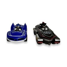 2 Sonic The Hedgehog All Stars Racing R/C Slot Car SONIC set replacement cars