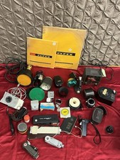 vintage camera accessories lot