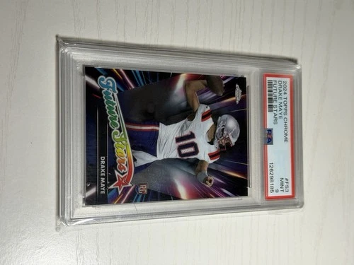 2024 Topps Chrome - Future Stars Drake Maye #FS-3 Rookie Insert Patriots PSA 9