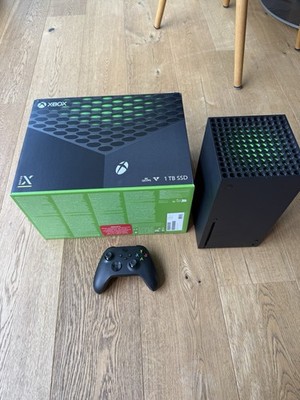 Microsoft Xbox Series X, 1TB, Schwarz, Inkl. Original Controller Und Ovp