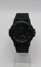 Luminox 0320-1GBQ Quartz Analog Watch, Mens, 43mm, Black Leather Strap