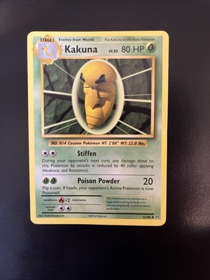 Pokémon TCG Kakuna XY Evolutions 6/108 Uncommon Regular