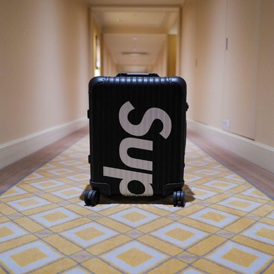 Supreme x Rimowa 45L Carry-on Bag, Limited Edition, Rare Model