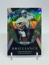 2022 Panini Prizm Draft Picks Brilliance Parker Messick #BR-PM Silver Prizm (RC)