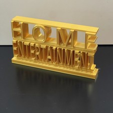 Home Entertainment Movie Plaque for Fox Ideal Autistic Autism ADHD Sensory Gift