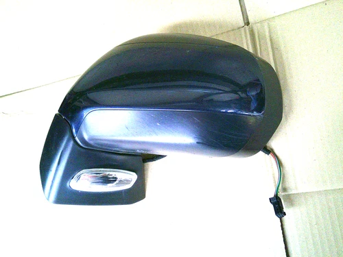 2013 PEUGEOT 5008 PASSENGER NEAR SIDE LEFT WING DOOR MIRROR IN BLUEY GREY