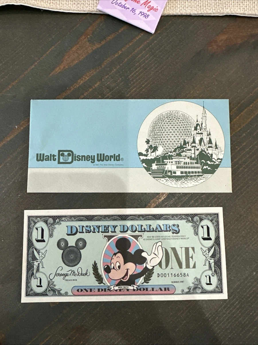 Disney Dollars 1987 for sale | eBay