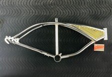 ORIGINAL LOWRIDER 20” Chrome Frame Classic Cruiser Bicycles w/Top Frame Insert.