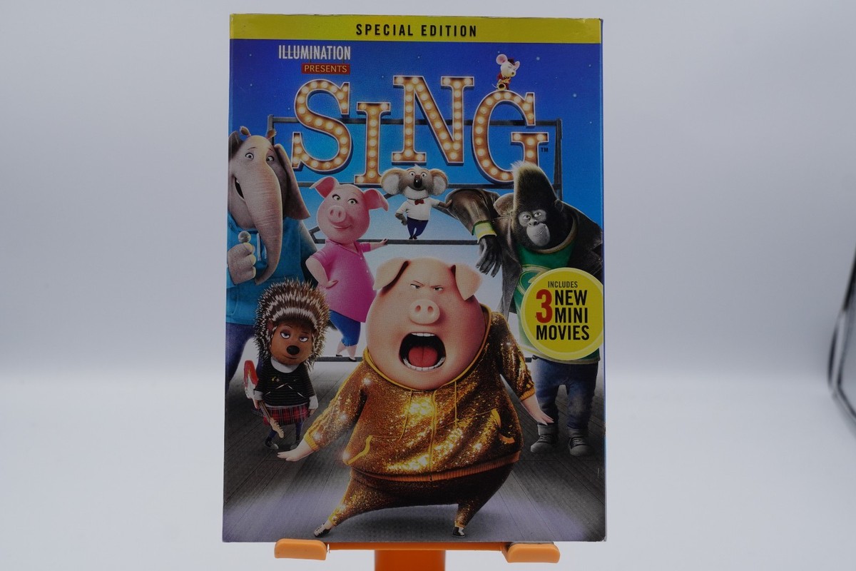 Sing - DVD, Special Edition, PG, Region 1, NTSC, Widescreen, 1 Hr